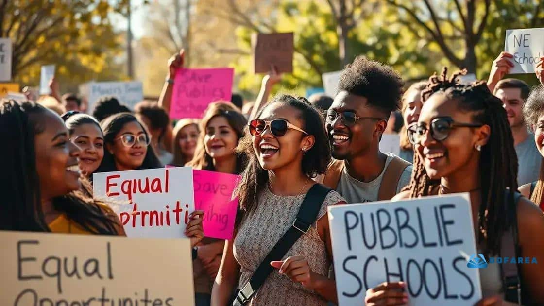 Impact of youth involvement in protests