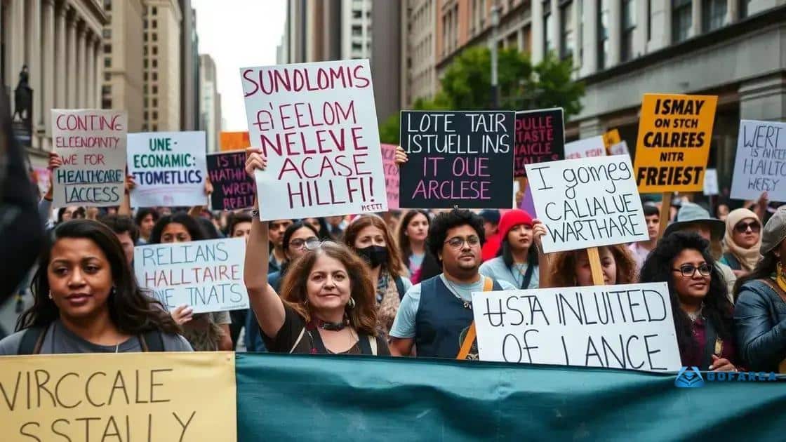 Key issues highlighted in recent policy protests