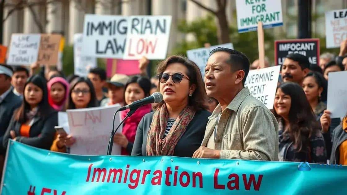 Key advocates behind immigration law marches
