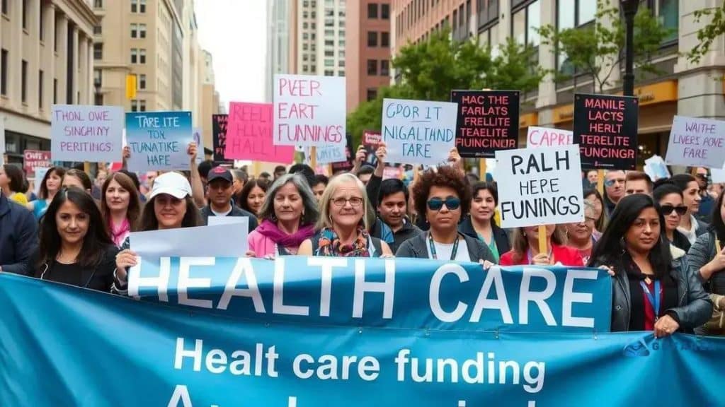Health care funding rallies spark hope for change