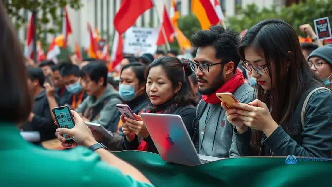 The role of social media in pro-democracy initiatives