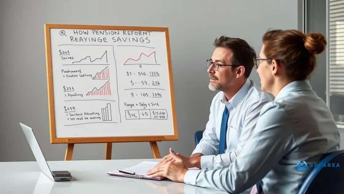 How pension reforms affect retirement savings