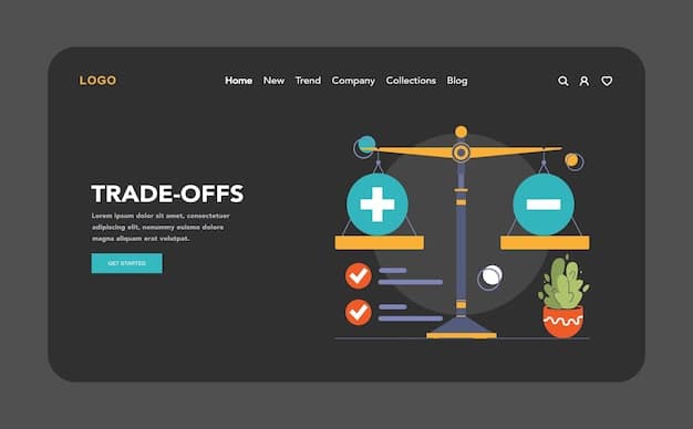 A split-screen infographic comparing the current VAT regulations for financial services in the AE (left side) with the proposed new regulations for 2025 (right side). The infographic uses simple icons and text to highlight the key differences between the two systems.