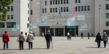 People engaging with modern public social security services in 2026