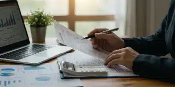 Person reviewing tax documents for 2026 income reduction strategies