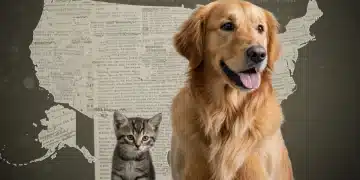 Animal Rights in 2026: Latest Protections & Reporting Abuse Golden retriever protecting kitten, symbolizing animal rights and welfare in 2026