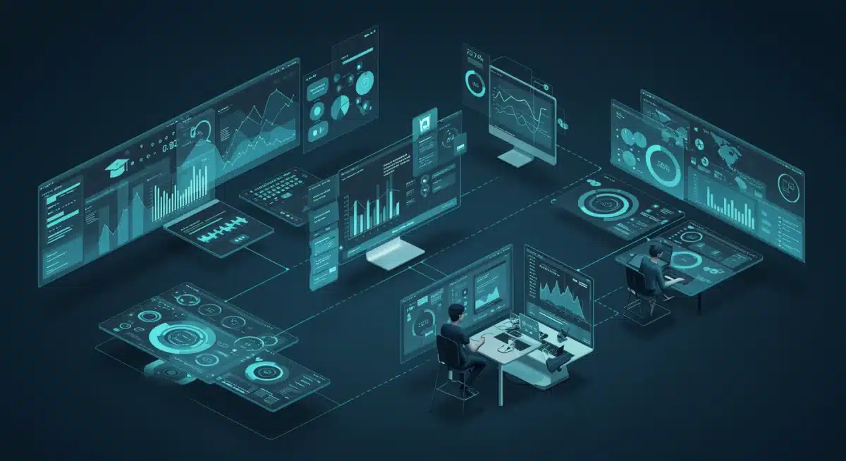 Digital learning platforms with data analytics and virtual collaboration tools.