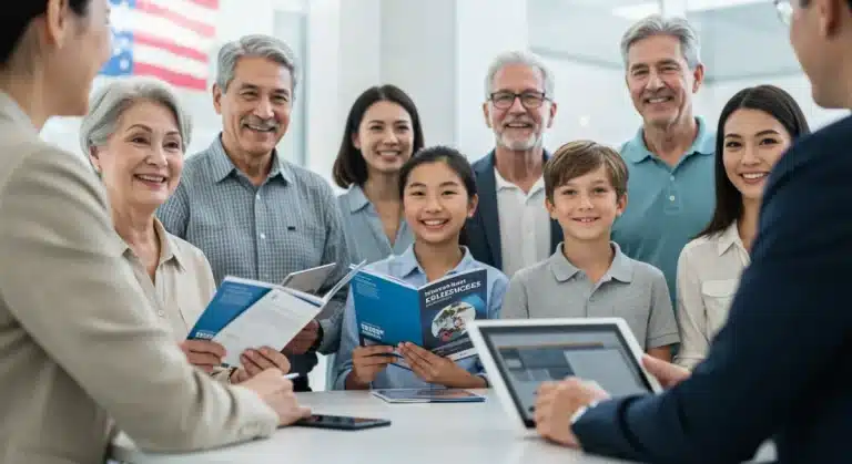 Diverse individuals accessing public benefits in 2026