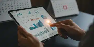 Financial dashboard showing debt reduction in 2026