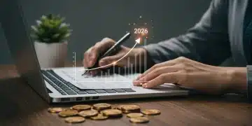 Person planning 2026 finances, optimizing emergency fund