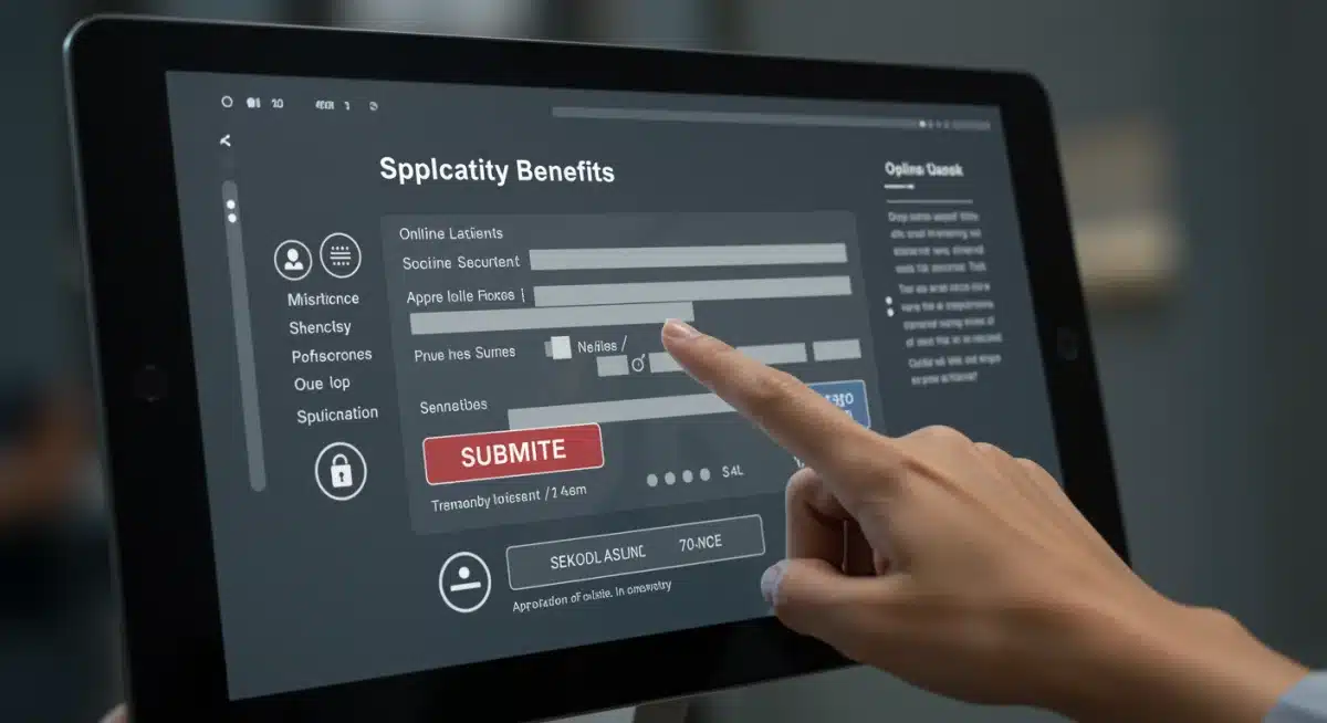 Online social security application form in 2026