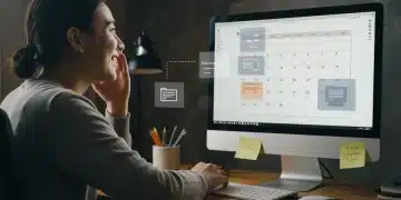 Organized digital workspace with reclaimed time