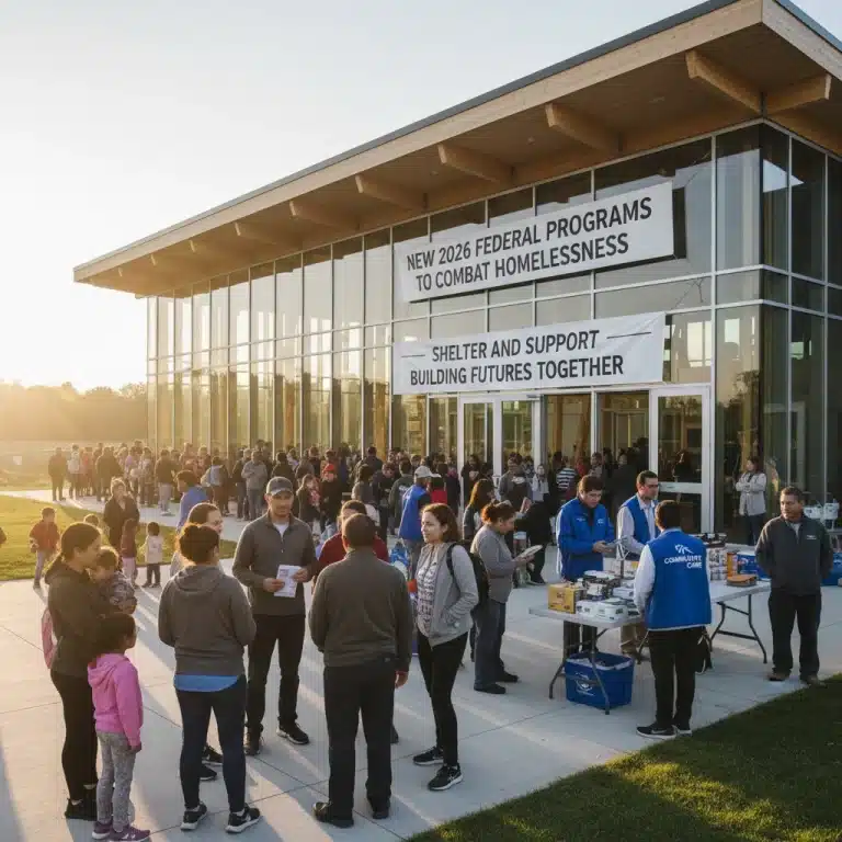 Community center providing aid under new federal homelessness programs 2026