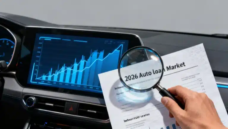 Financial analysis of 2026 auto loan market impact on car buyers