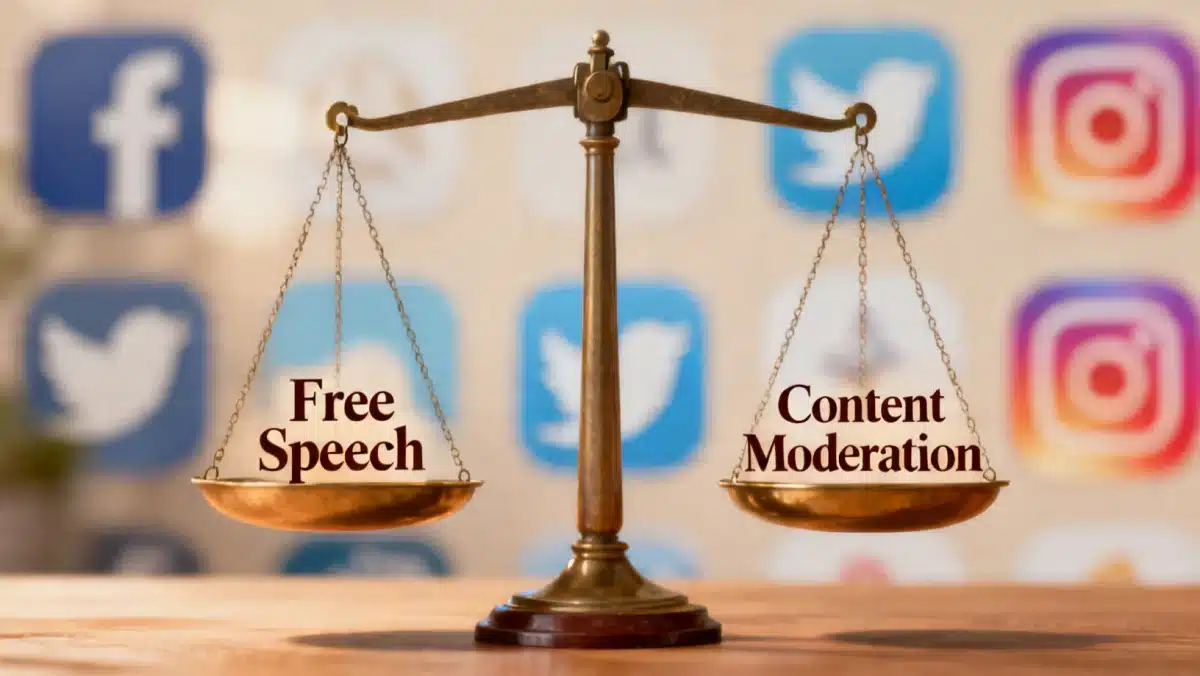 Balancing free speech and content moderation in the digital age