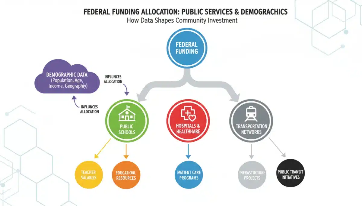 Federal funding allocation based on demographic data