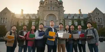 Students preparing for 2026 college admissions success