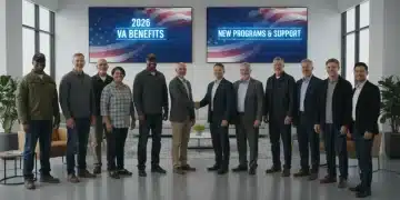 Veterans engaging with VA staff to understand and access 2026 benefits