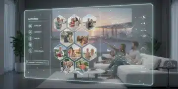 2026 Guide to Digital Photo & Video Organization Futuristic digital photo and video organization interface