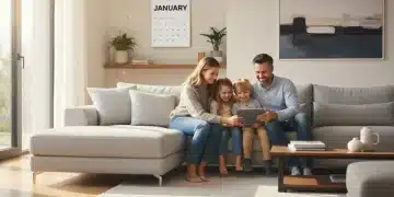 2026 Child Tax Credit: Act Now Before January Deadline Happy family reviewing financial documents on a tablet, symbolizing child tax credit benefits
