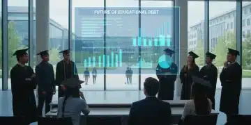 Students analyzing 2026 student loan repayment options and financial projections